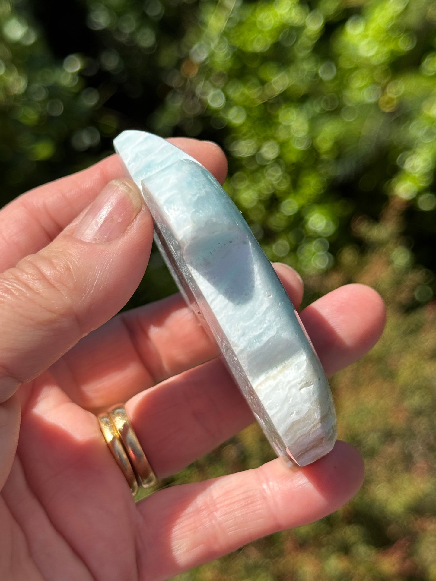 Blue Calcite/Aragonite Turtle