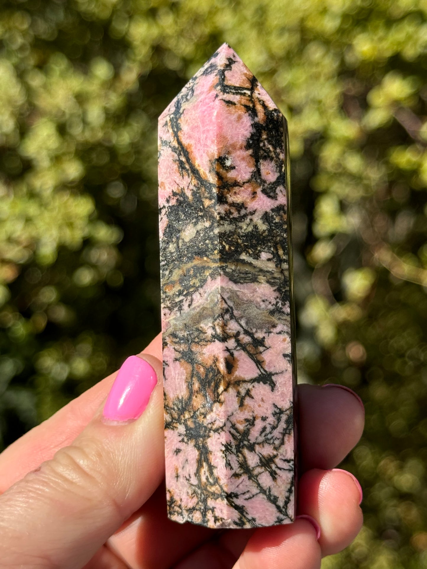 Rhodonite Tower