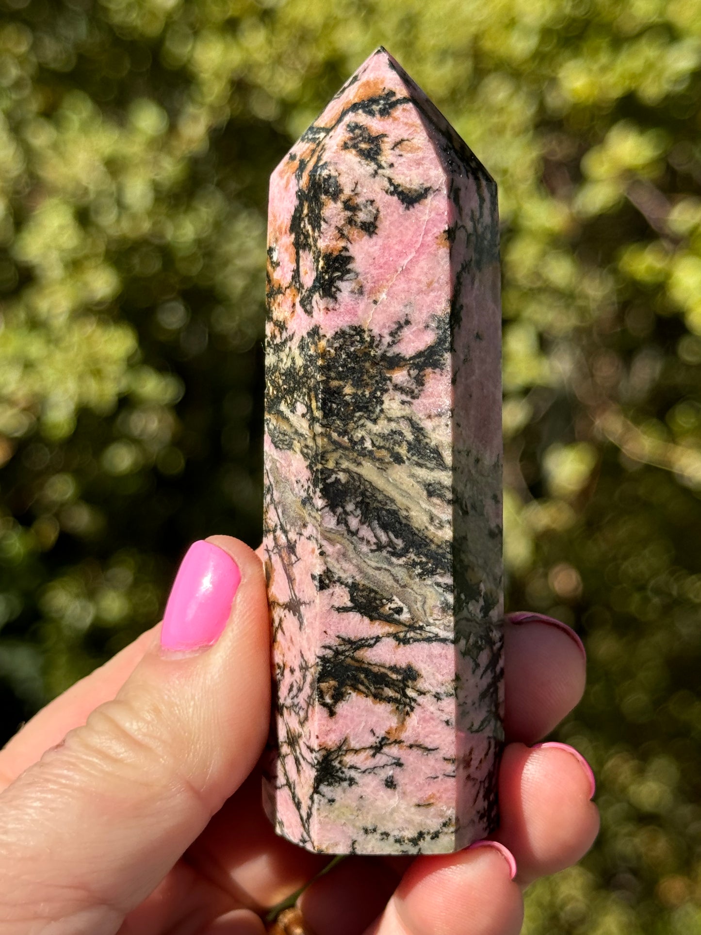 Rhodonite Tower