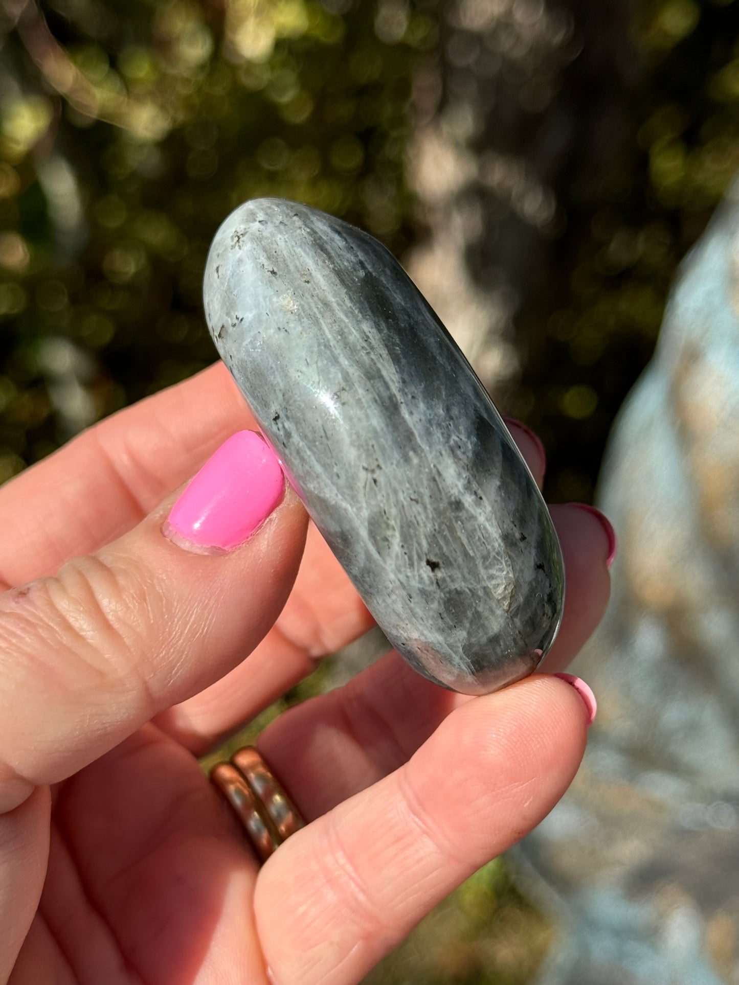 Labradorite Palm Stone