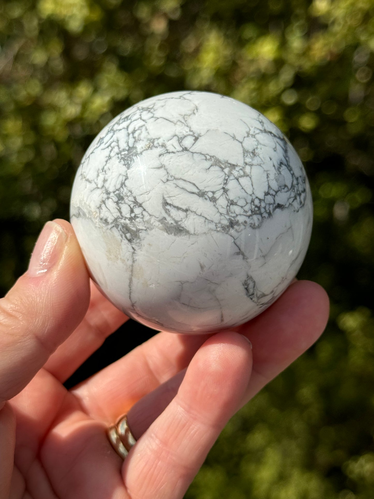 Howlite Sphere