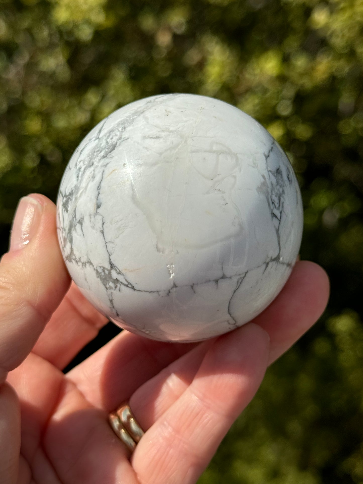 Howlite Sphere