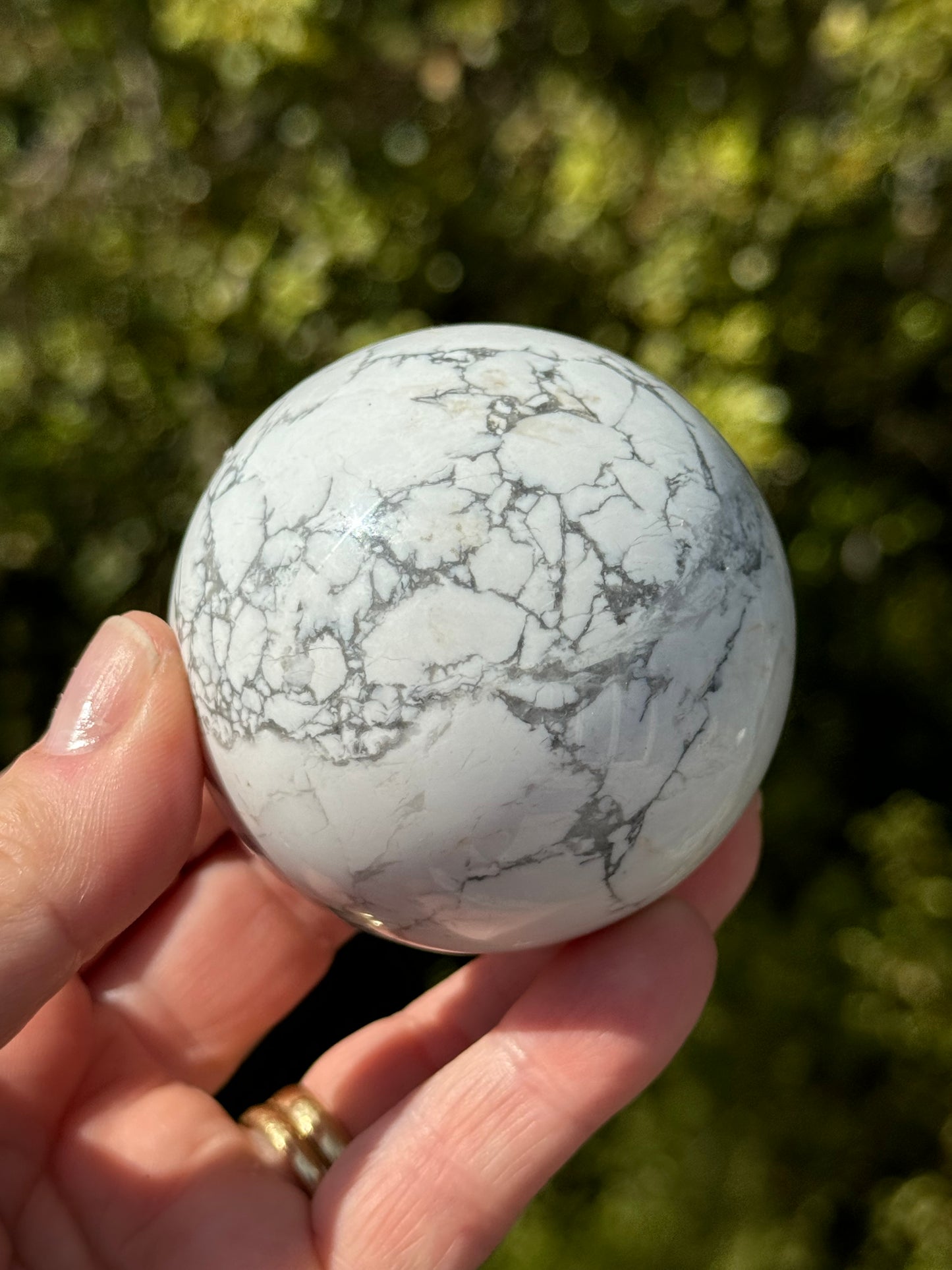 Howlite Sphere