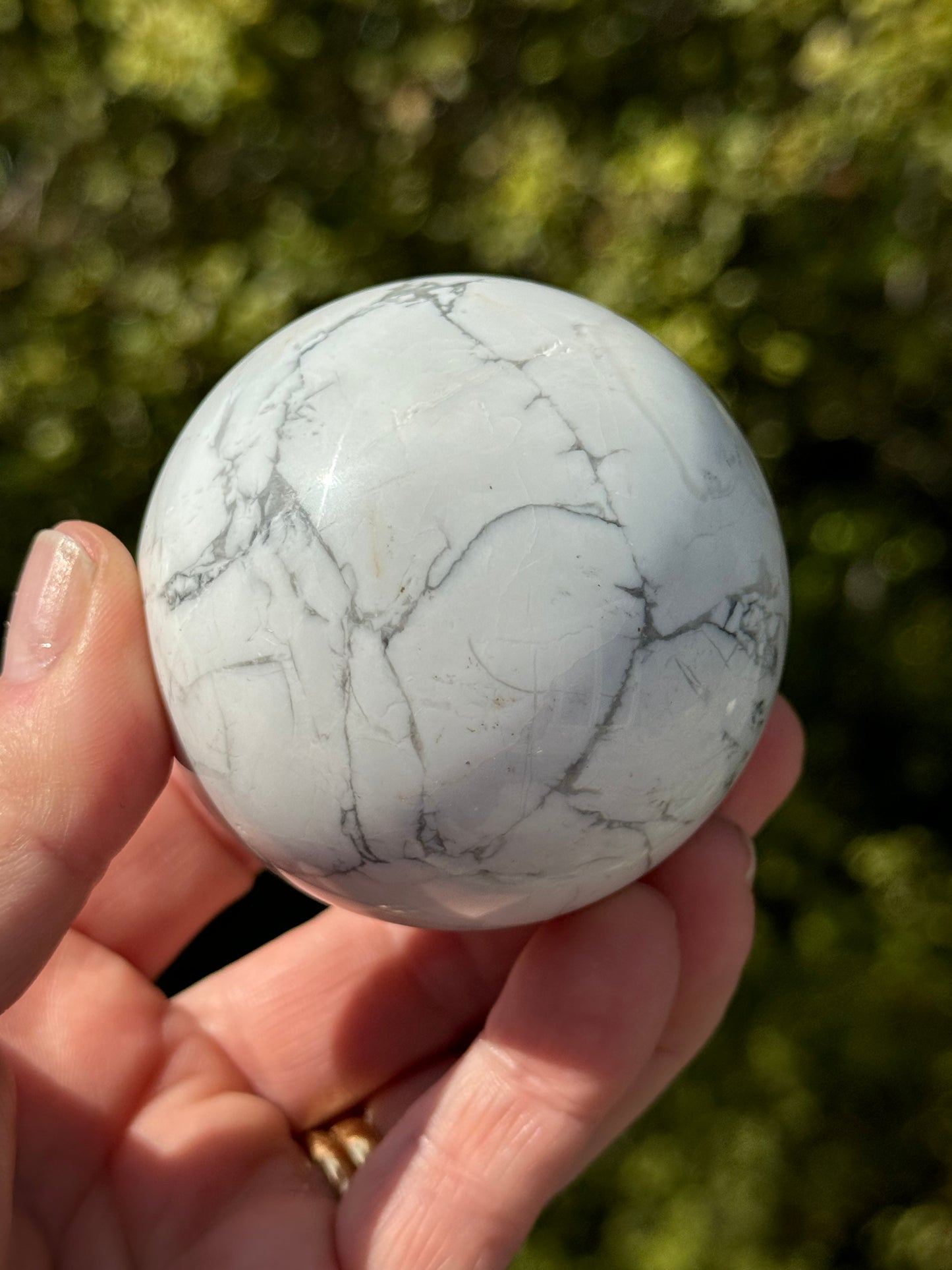 Howlite Sphere