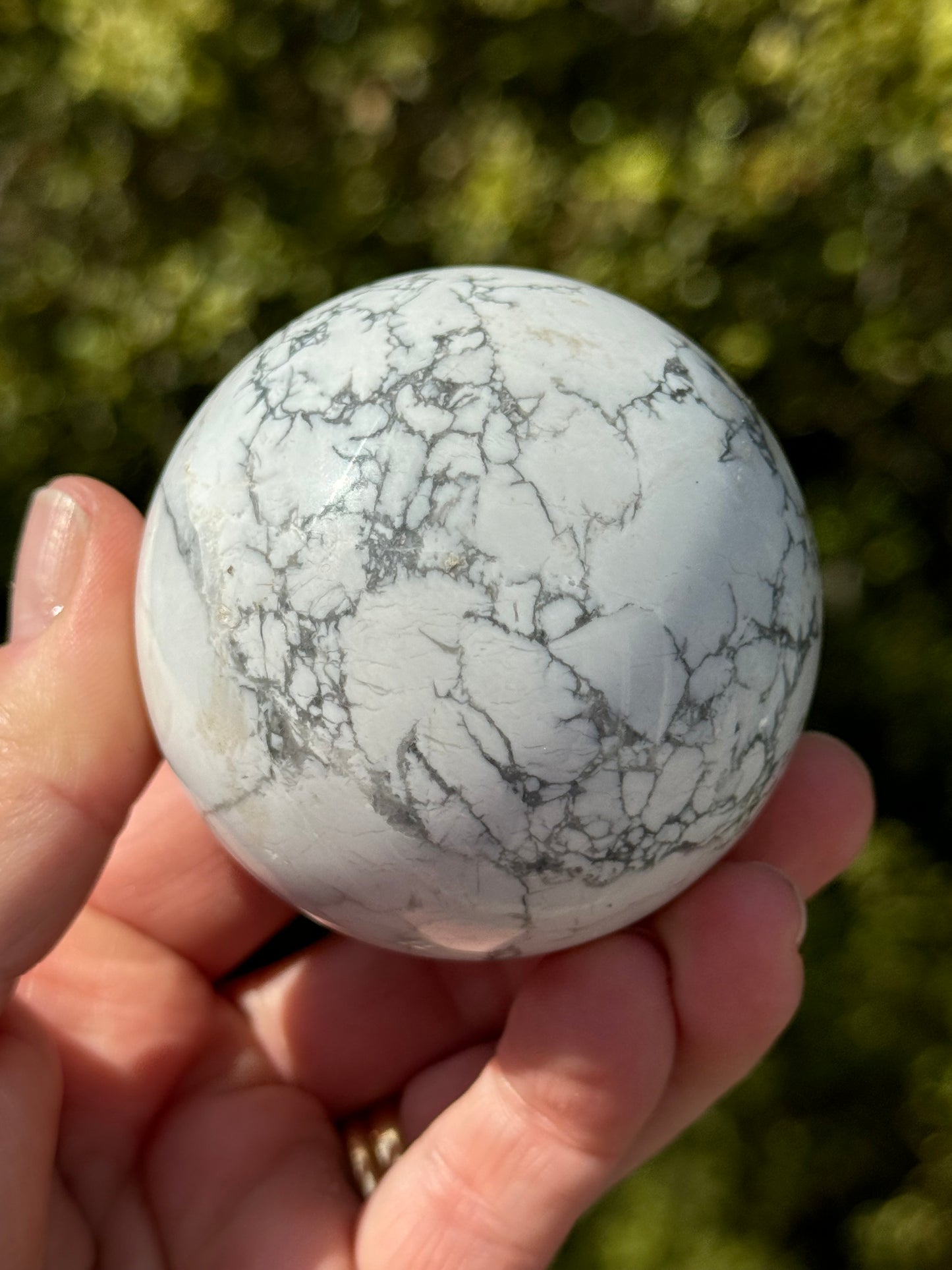 Howlite Sphere