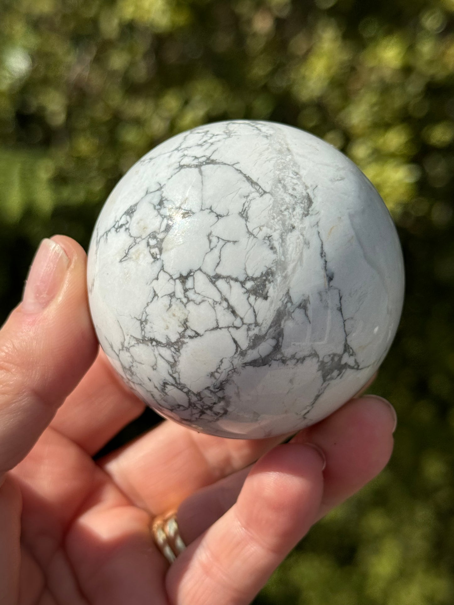 Howlite Sphere