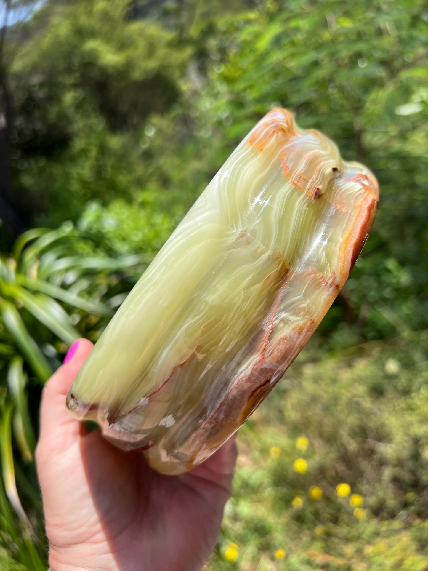 Green Onyx Bowl