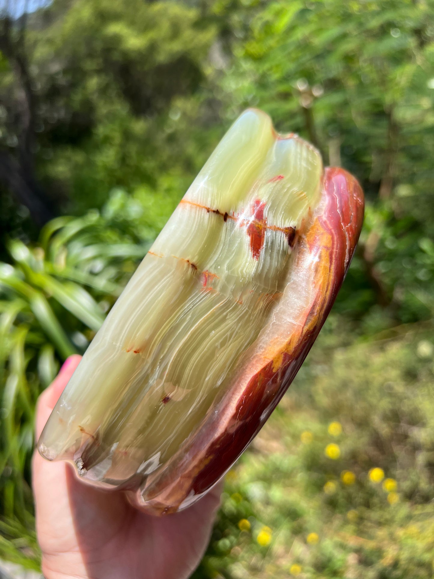 Green Onyx Bowl