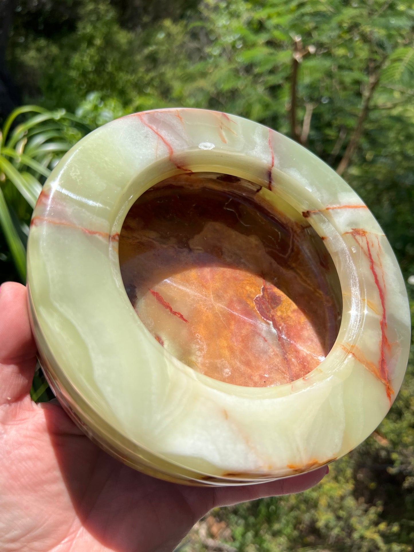 Green Onyx Bowl