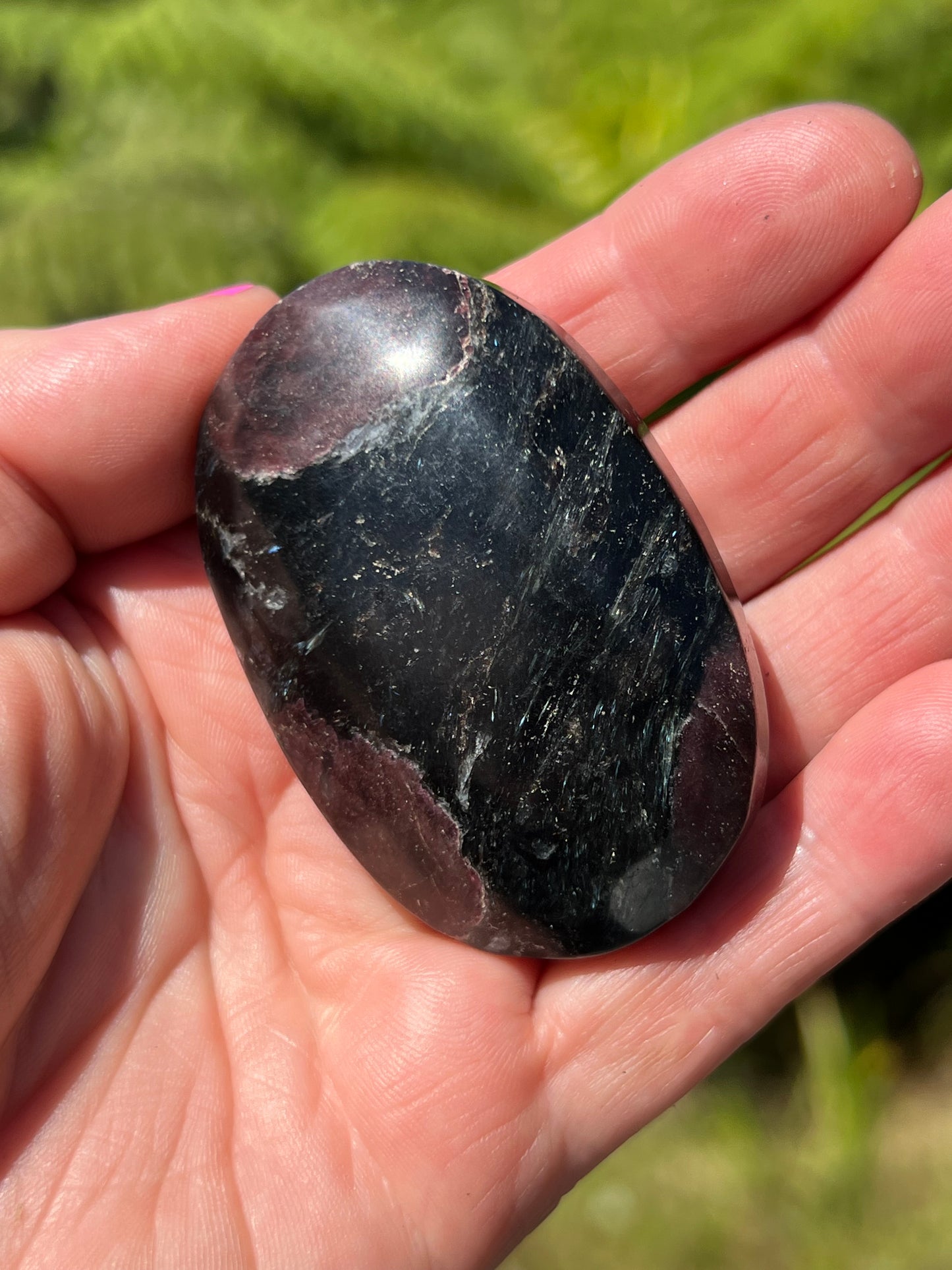 Almandine Garnet in Anthophyllite and Cordierite Soapstone