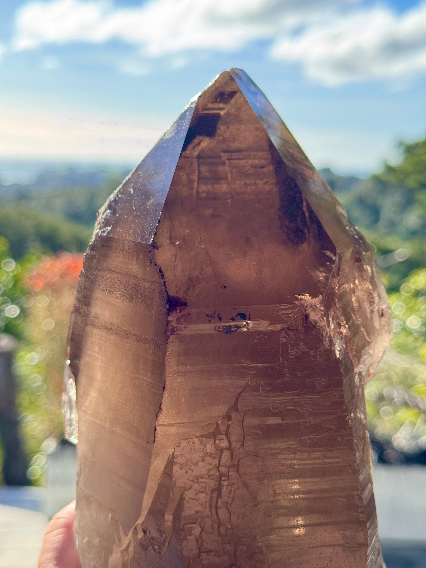 Natural Smoky Morion Quartz