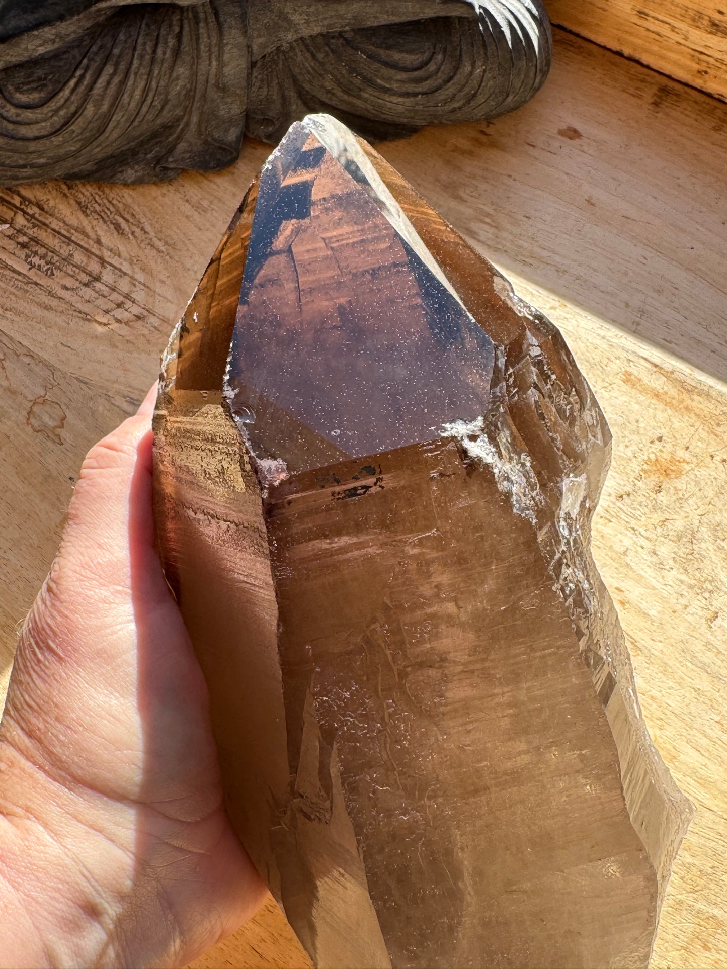 Natural Smoky Morion Quartz