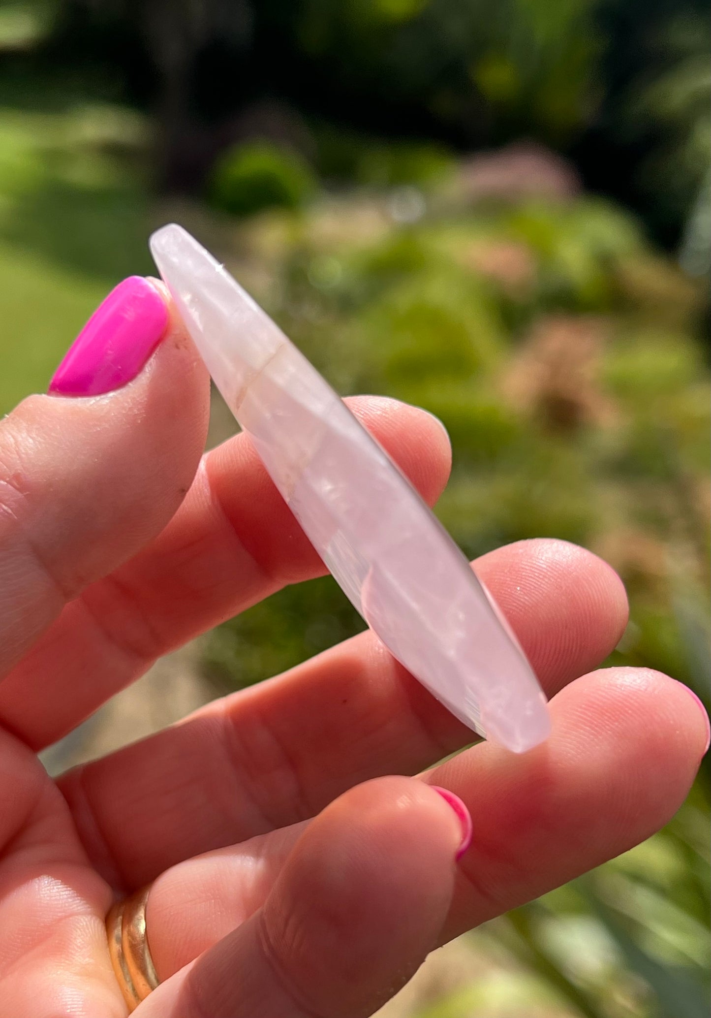 Dendritic Star Rose Quartz freeform