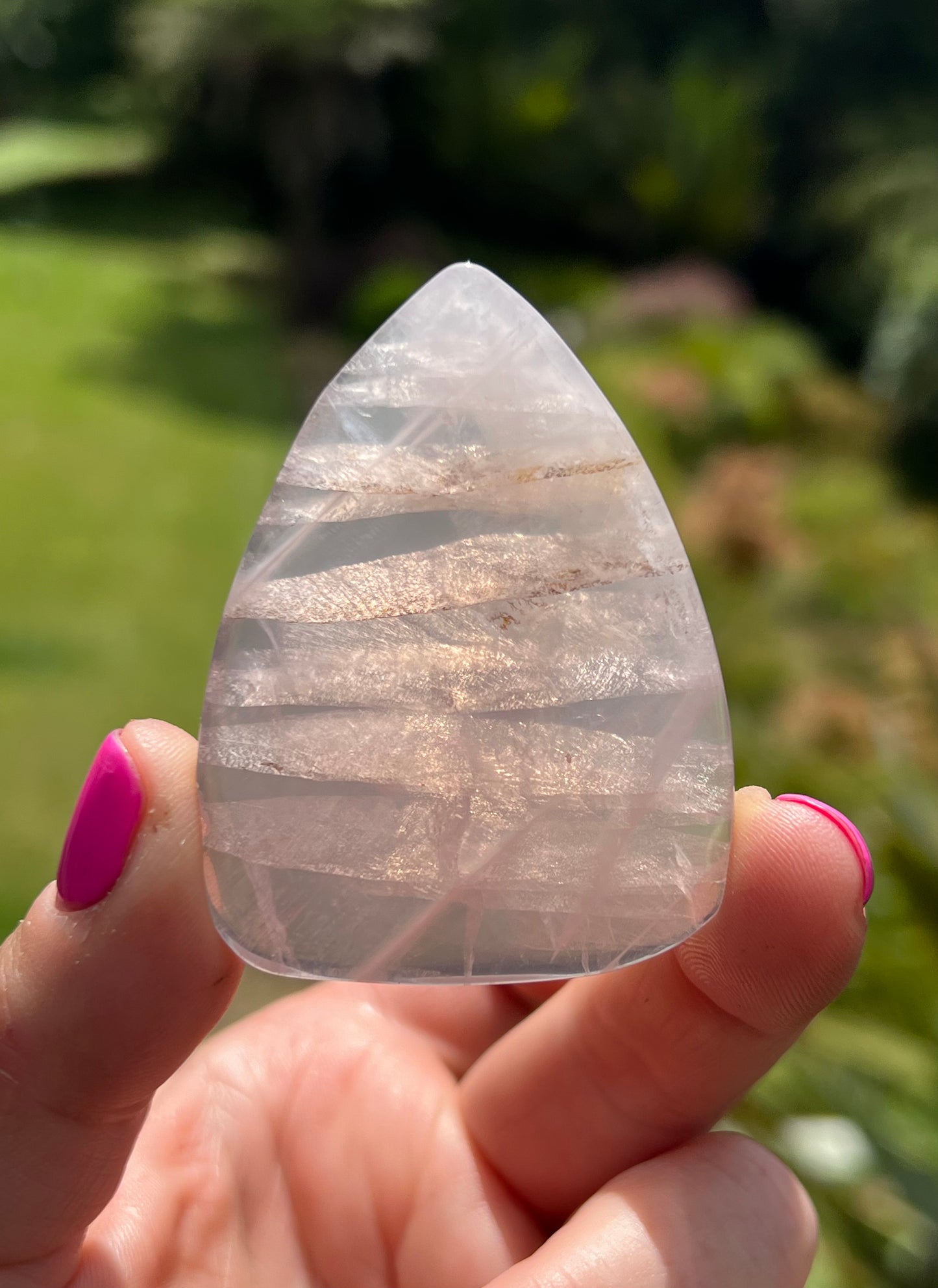 Dendritic Star Rose Quartz freeform