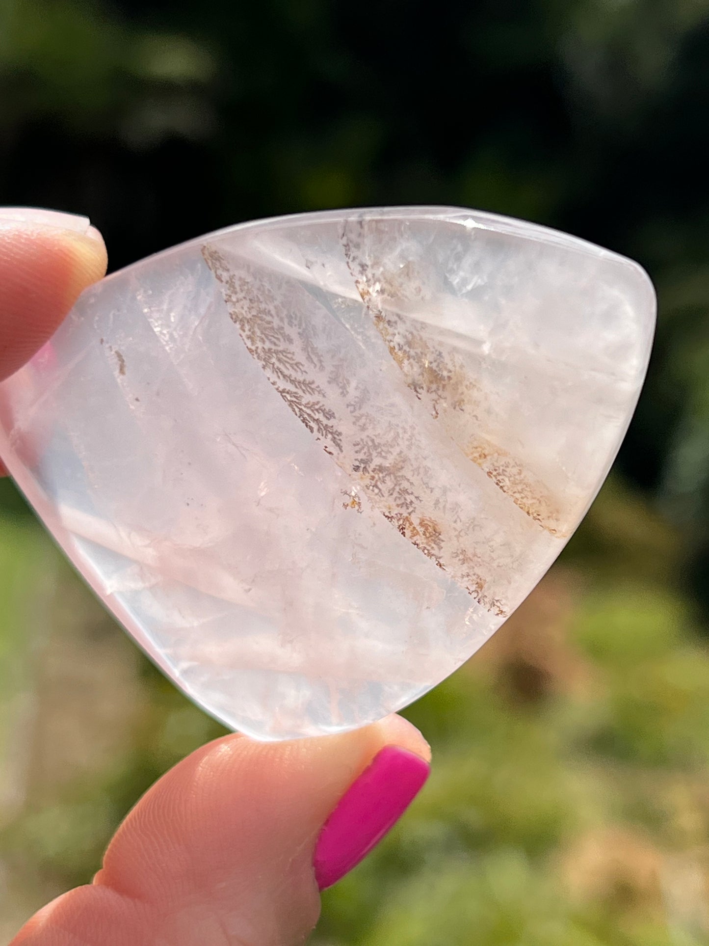 Dendritic Star Rose Quartz freeform