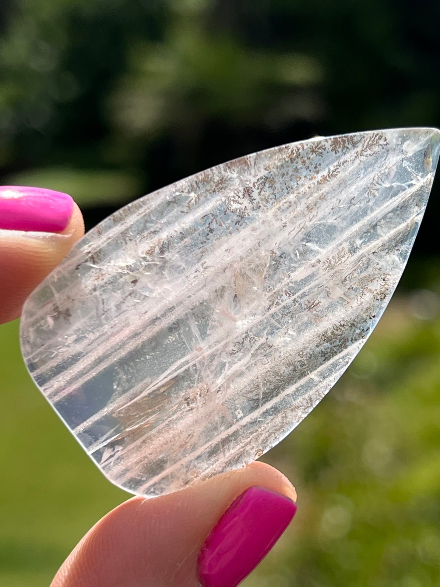 Dendritic Star Rose Quartz freeform