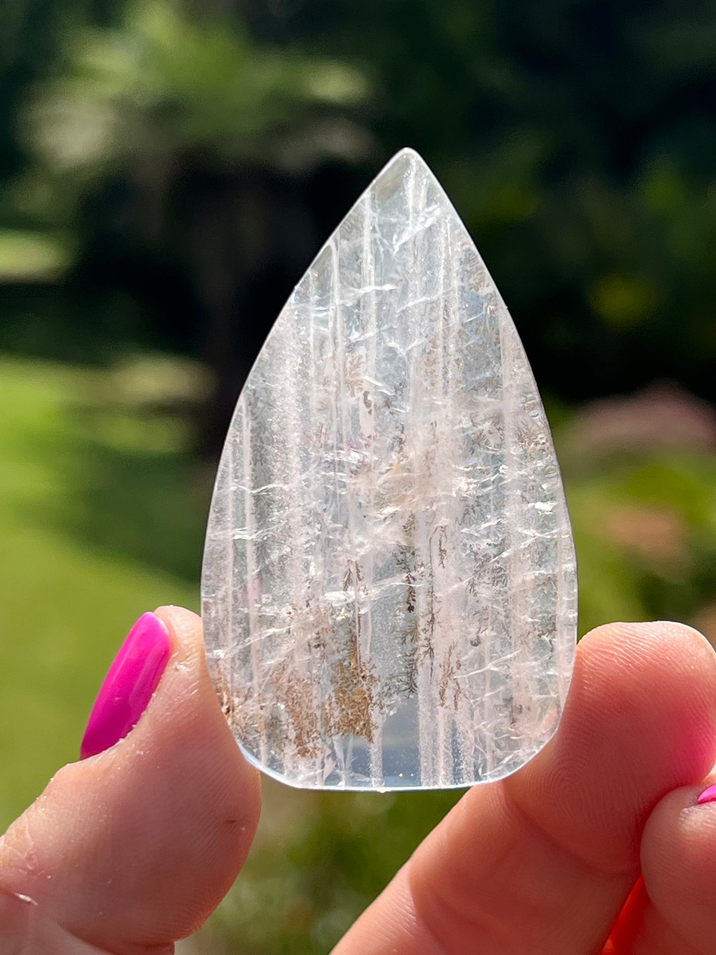 Dendritic Star Rose Quartz freeform