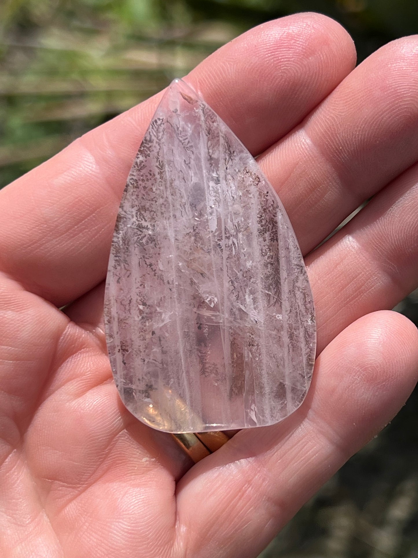 Dendritic Star Rose Quartz freeform