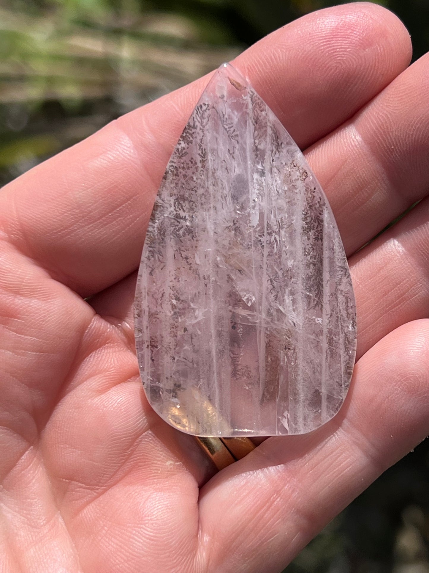 Dendritic Star Rose Quartz freeform