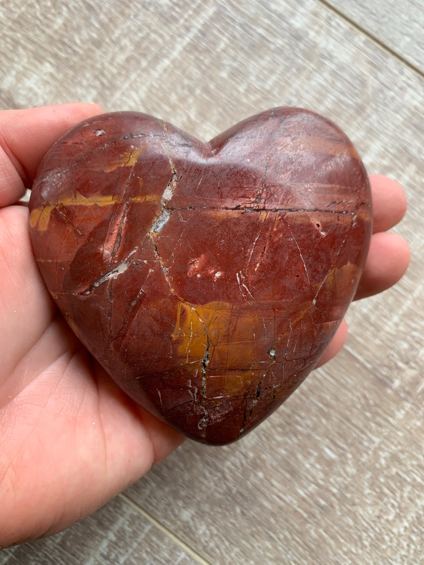 Cherry Creek Jasper Heart