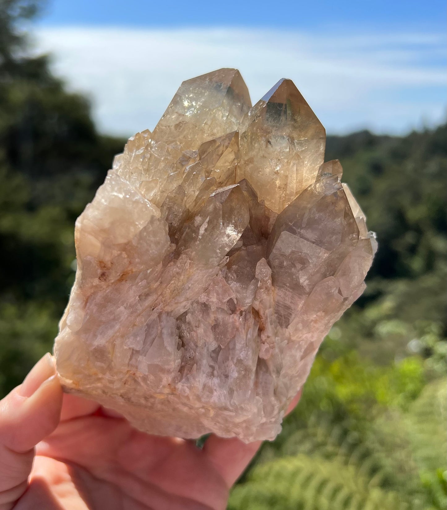 Kundalini Citrine Cluster