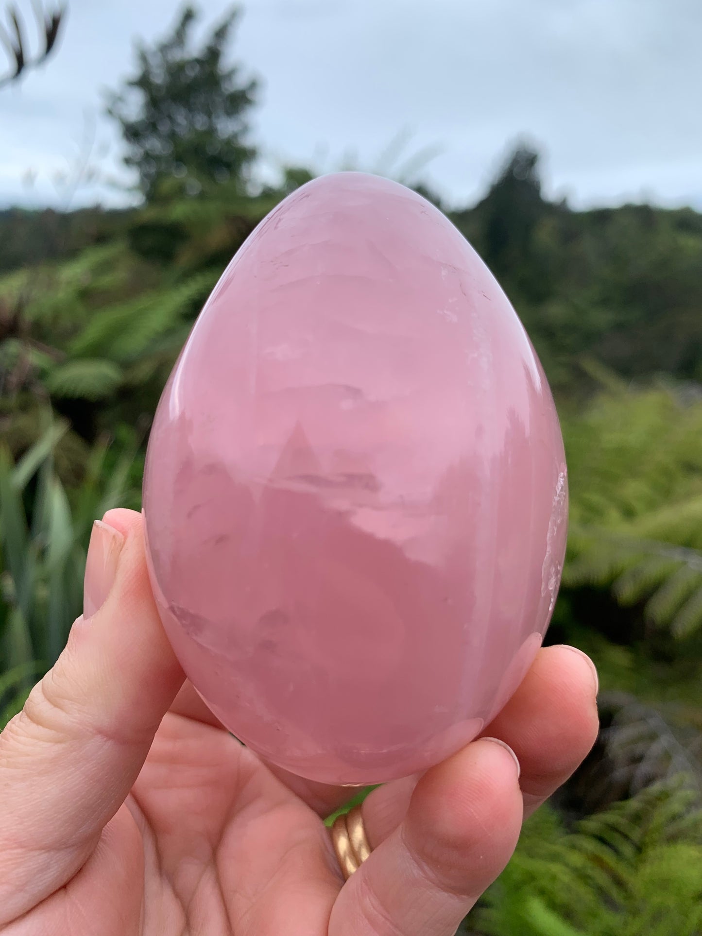 Rose Quartz Egg