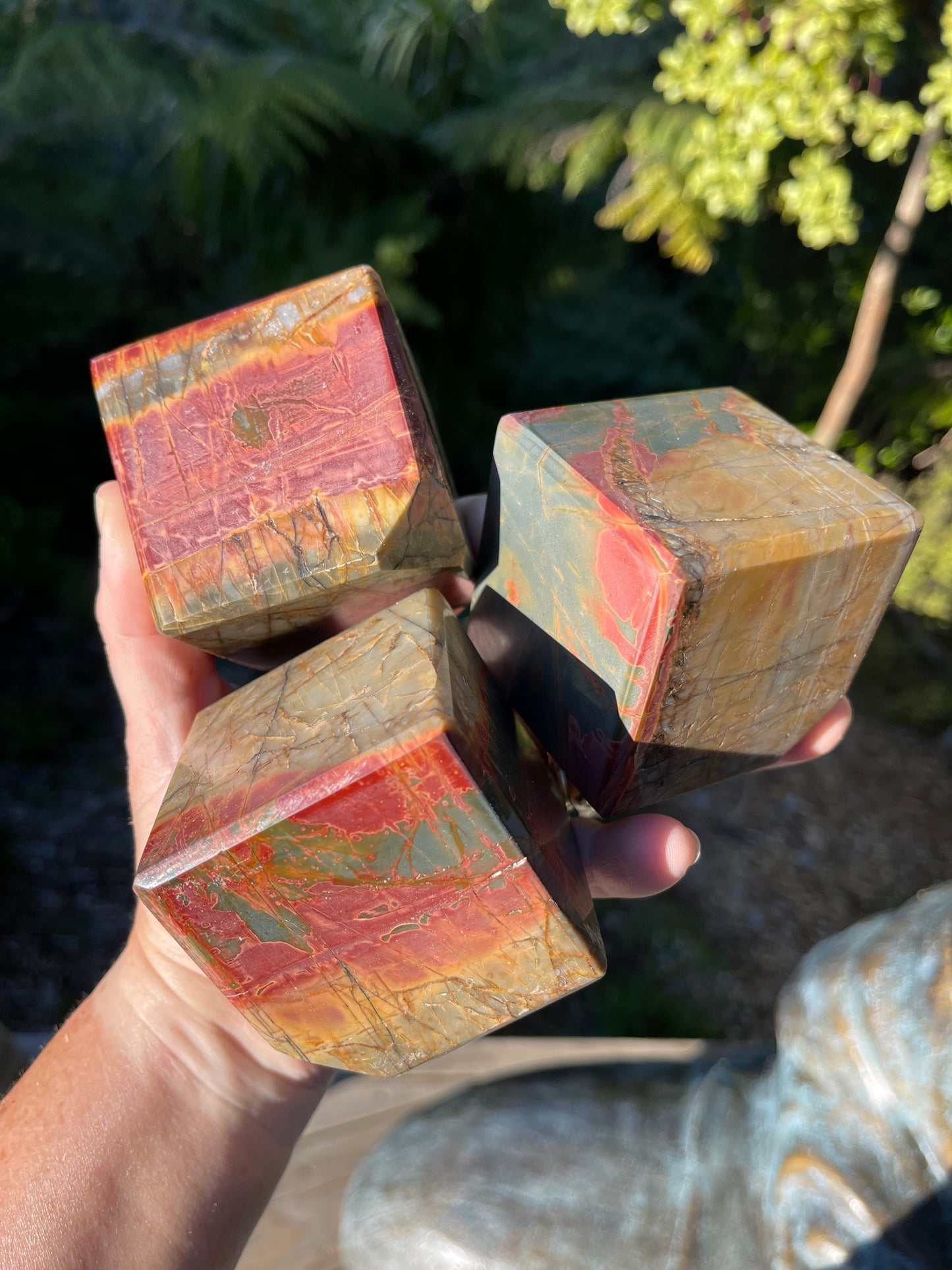 Cherry Creek Jasper Large Cube