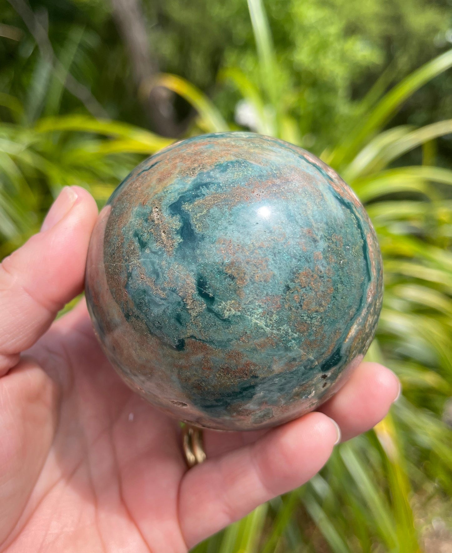 Ocean Jasper Sphere