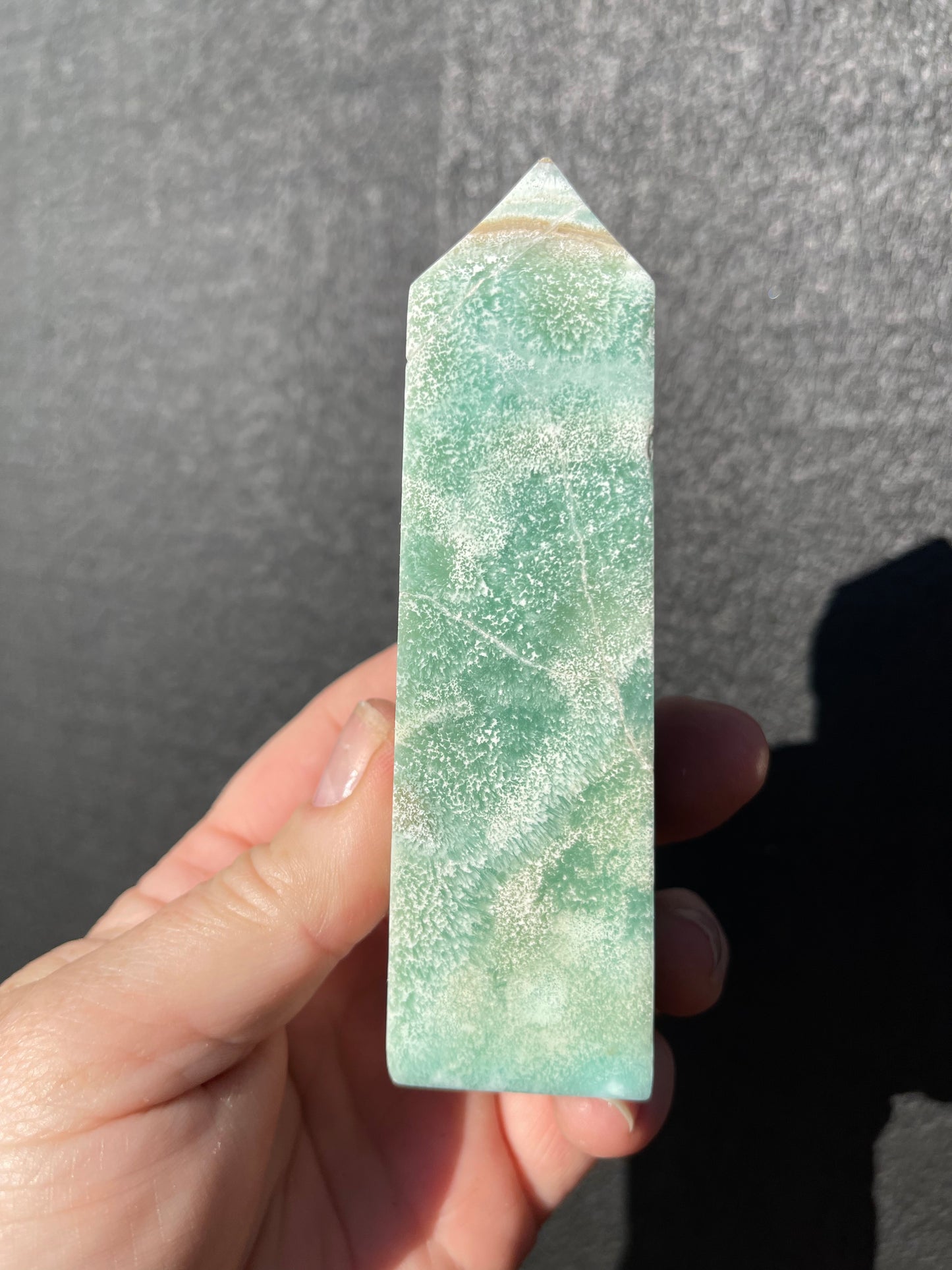Blue Calcite/Aragonite Tower
