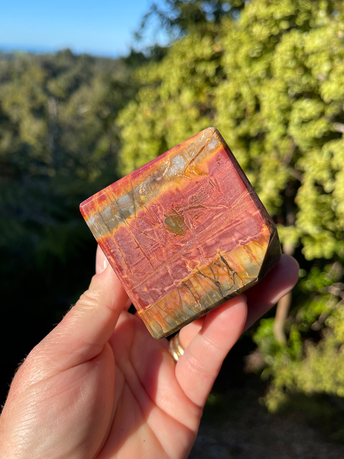 Cherry Creek Jasper Large Cube