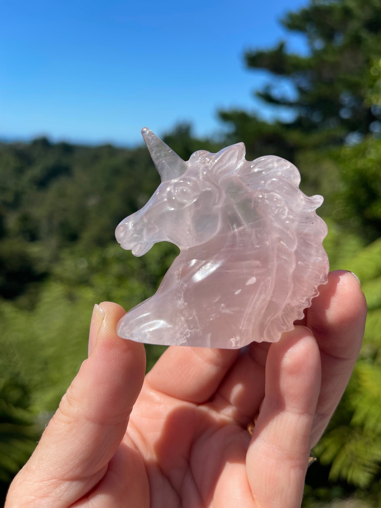 Rose Quartz Unicorn