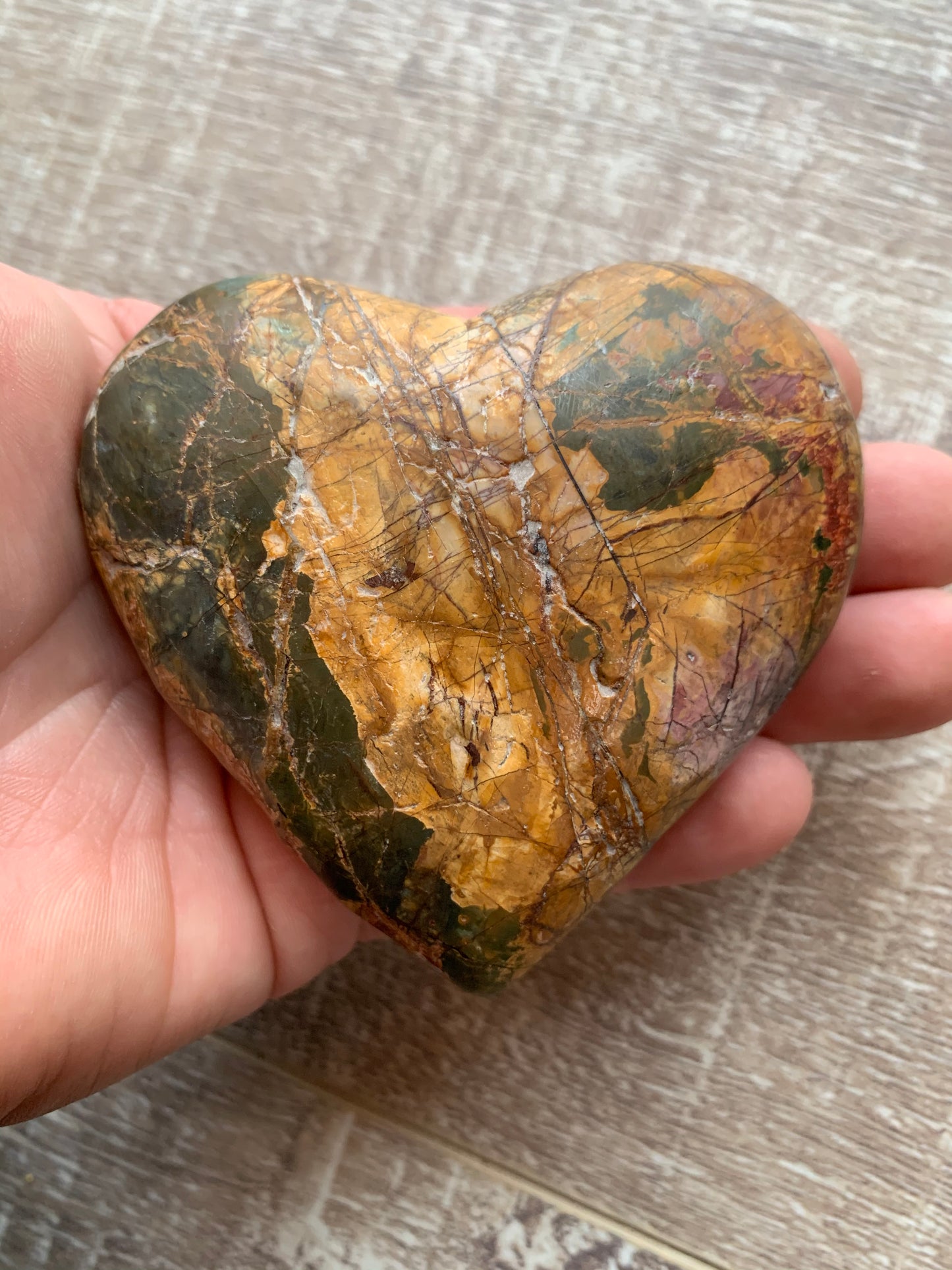 Cherry Creek Jasper Heart