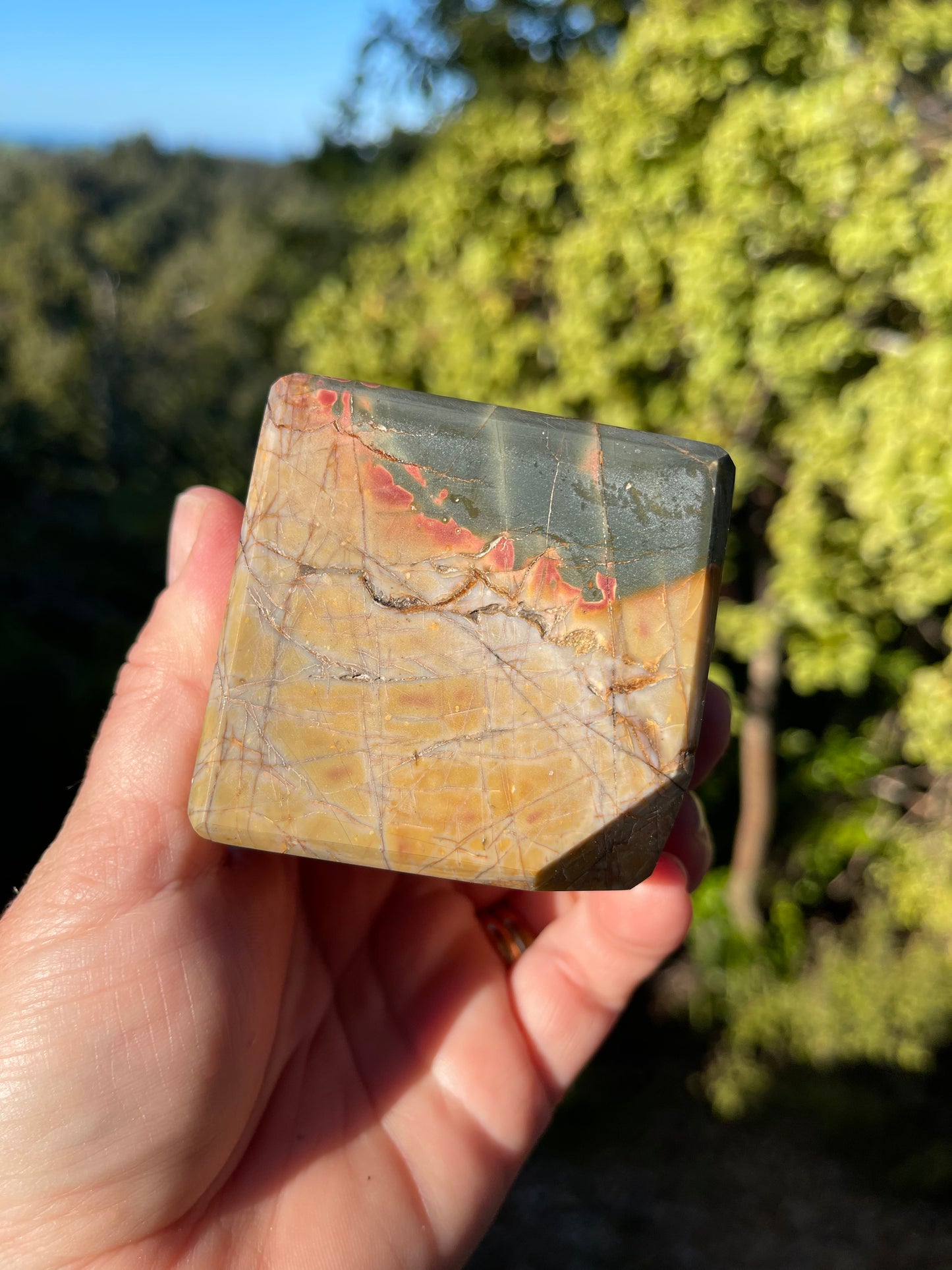 Cherry Creek Jasper Large Cube