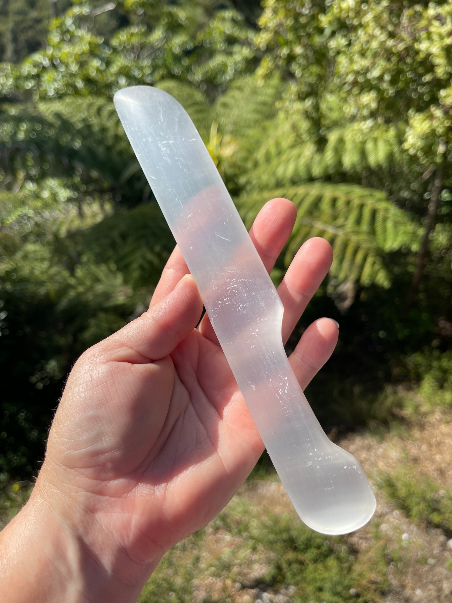 Satin Spar Ceremonial Athame