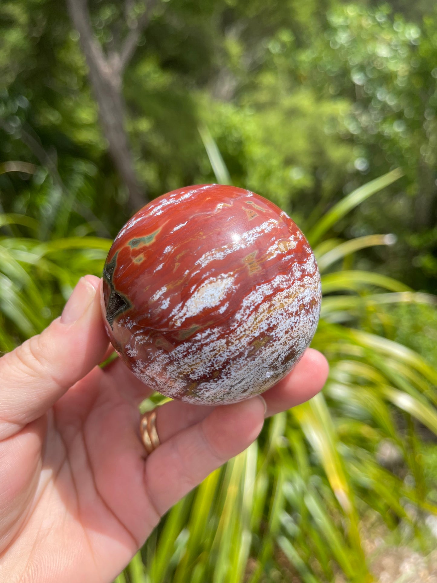 Ocean Jasper Sphere