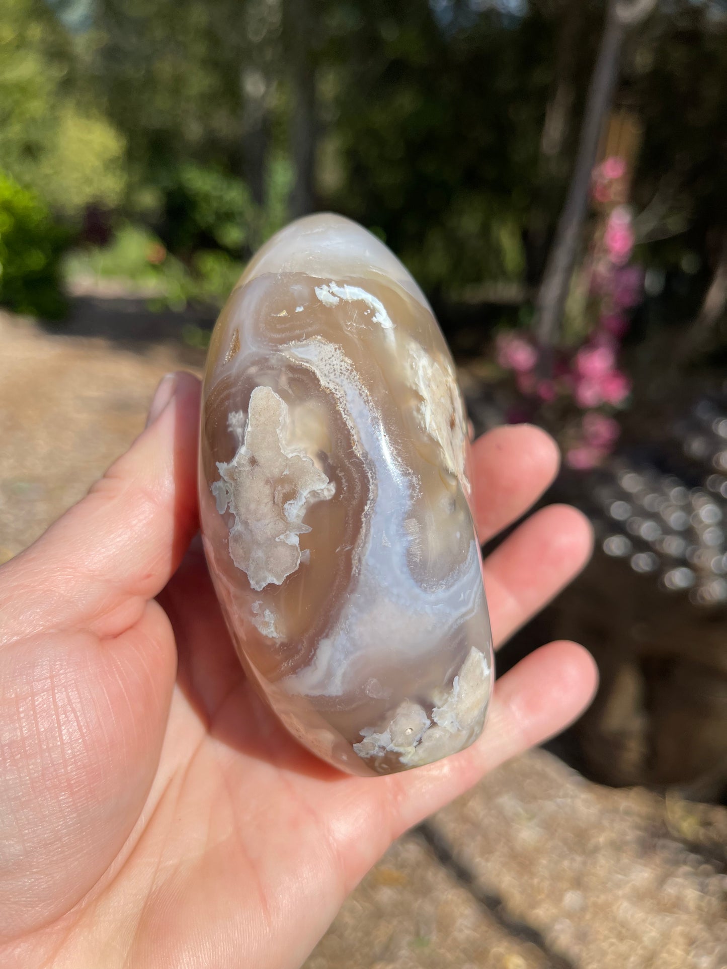 Cherry Blossom/Flower Agate Free Form