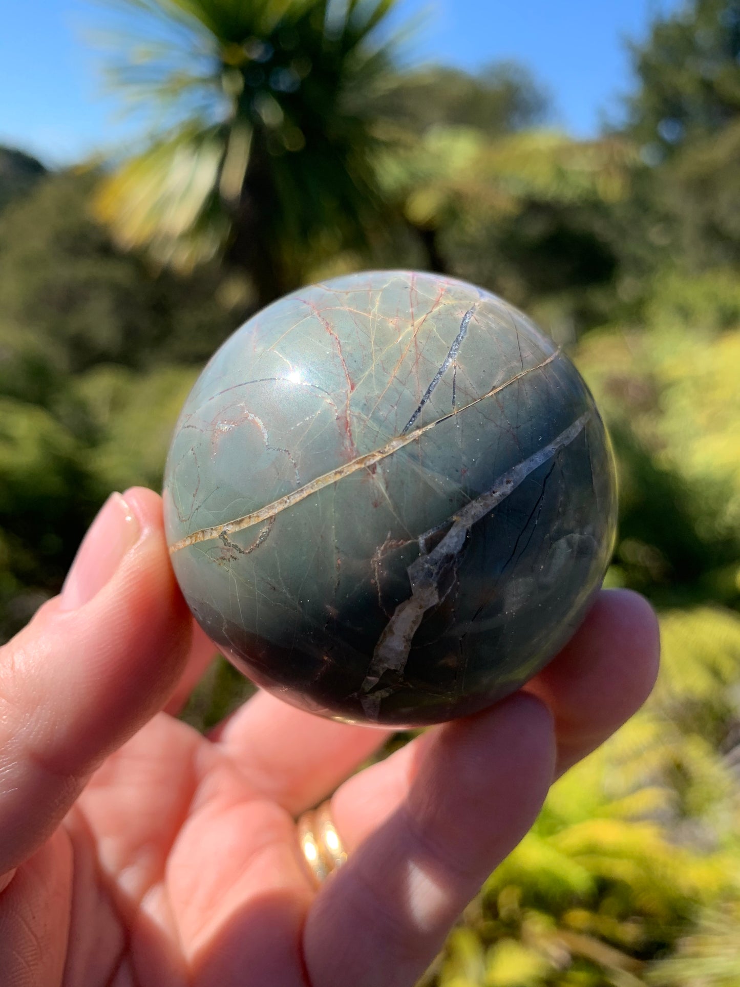 Cherry Creek Jasper Sphere