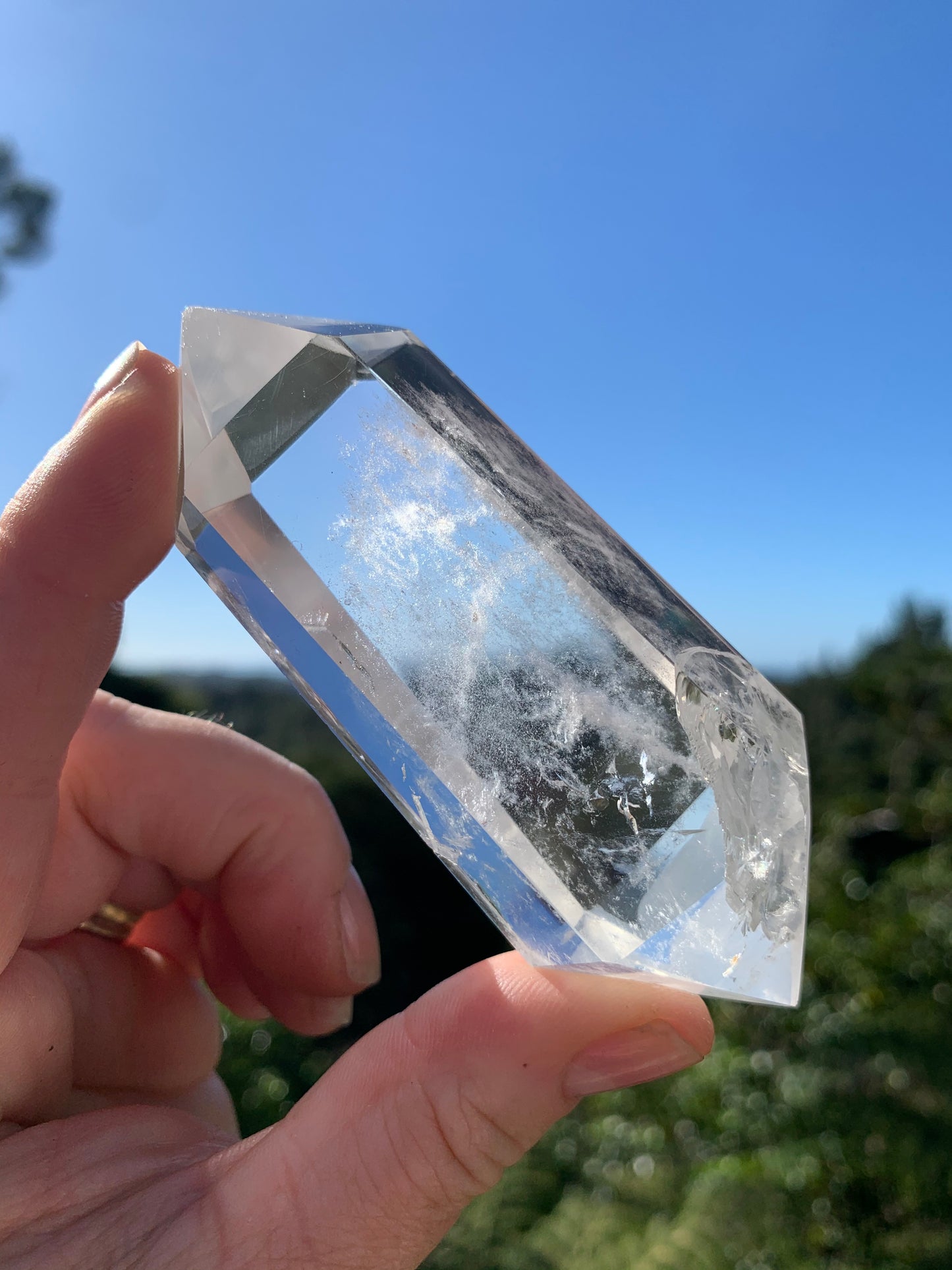 Clear Quartz Double Terminated