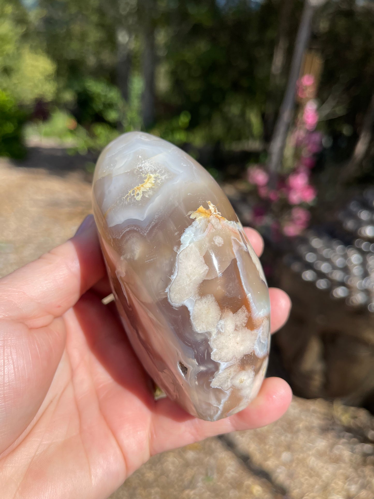 Cherry Blossom/Flower Agate Free Form