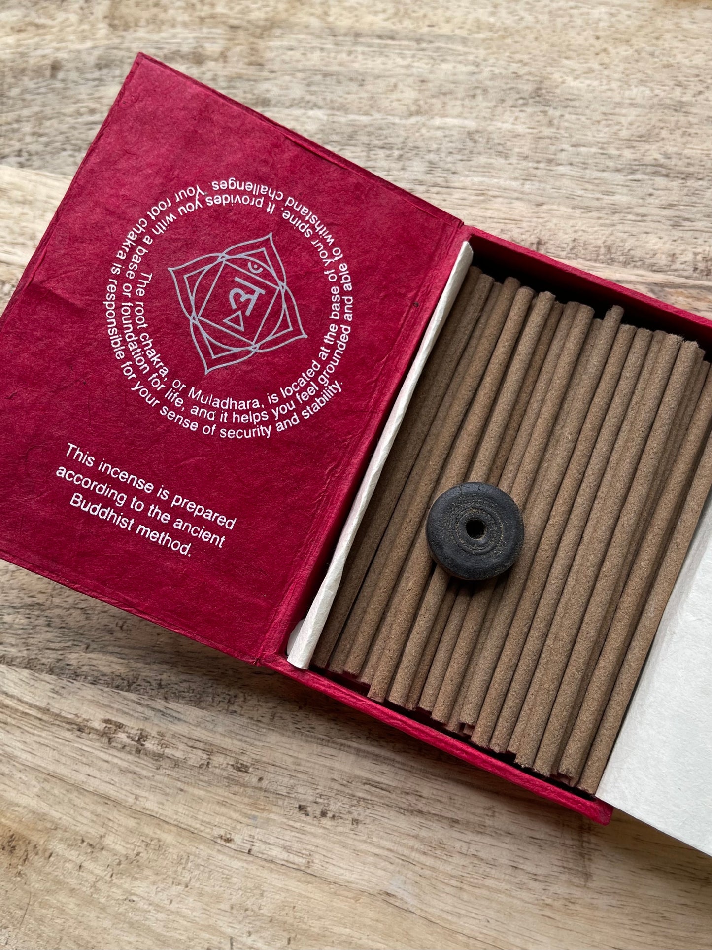 Tibetan Incense Box, Root Chakra