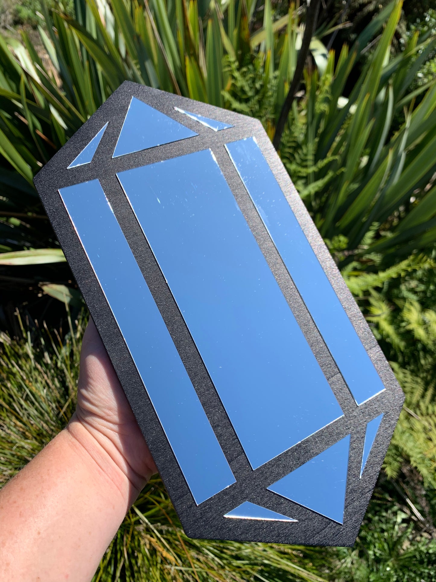 Acrylic Crystal wall Mirror