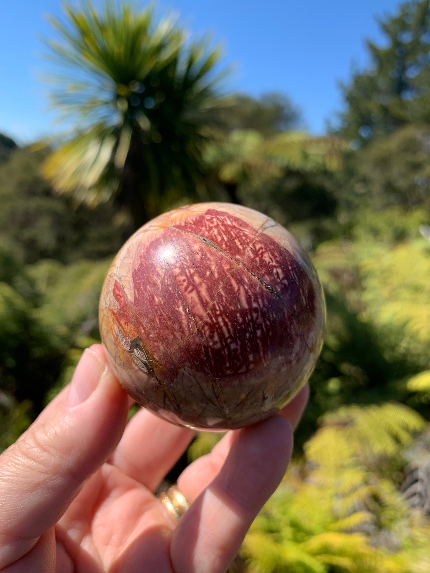 Cherry Creek Jasper Sphere