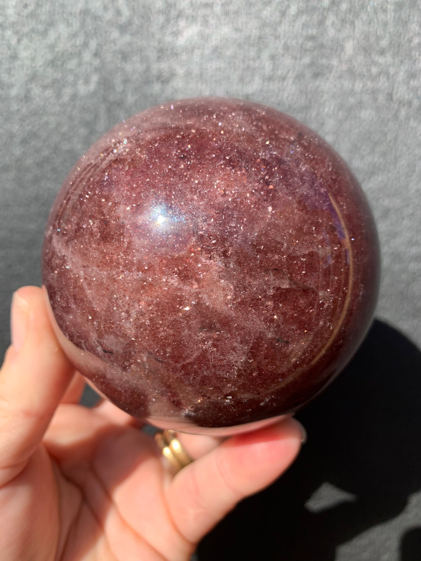 Tanzberry Quartz Sphere