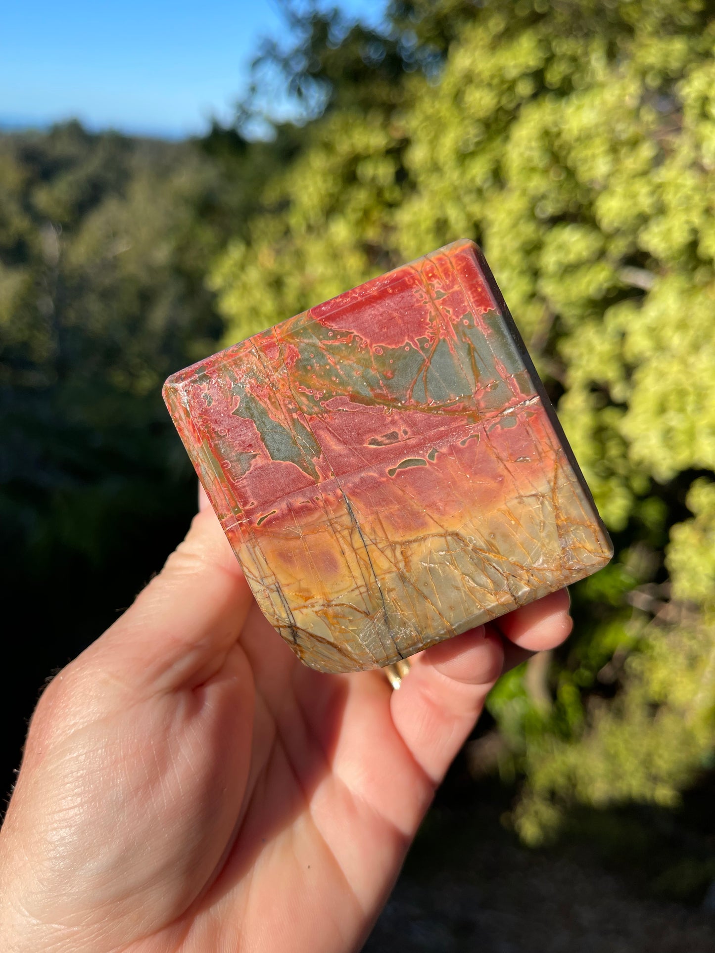 Cherry Creek Jasper Large Cube