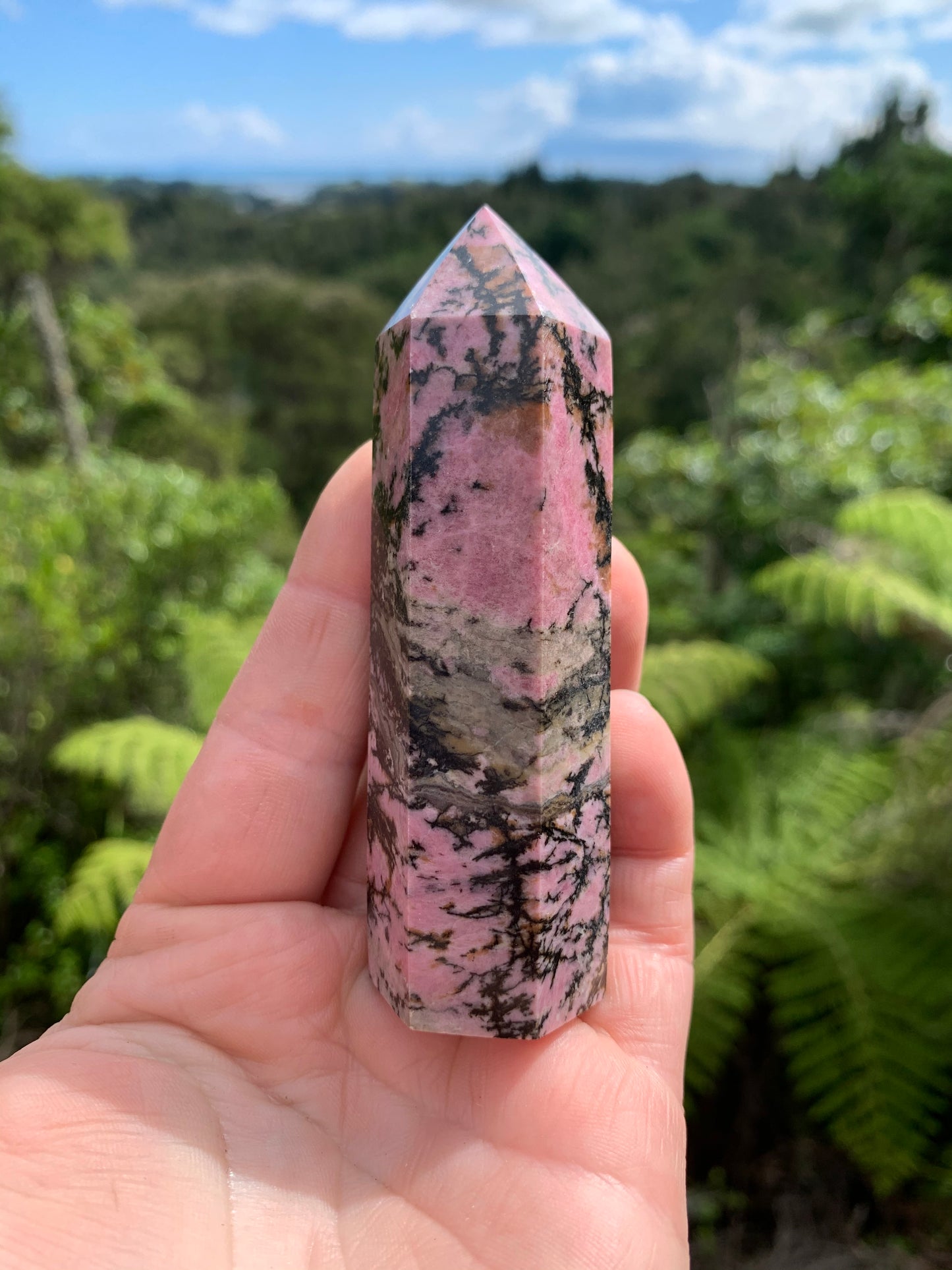 Rhodonite Tower