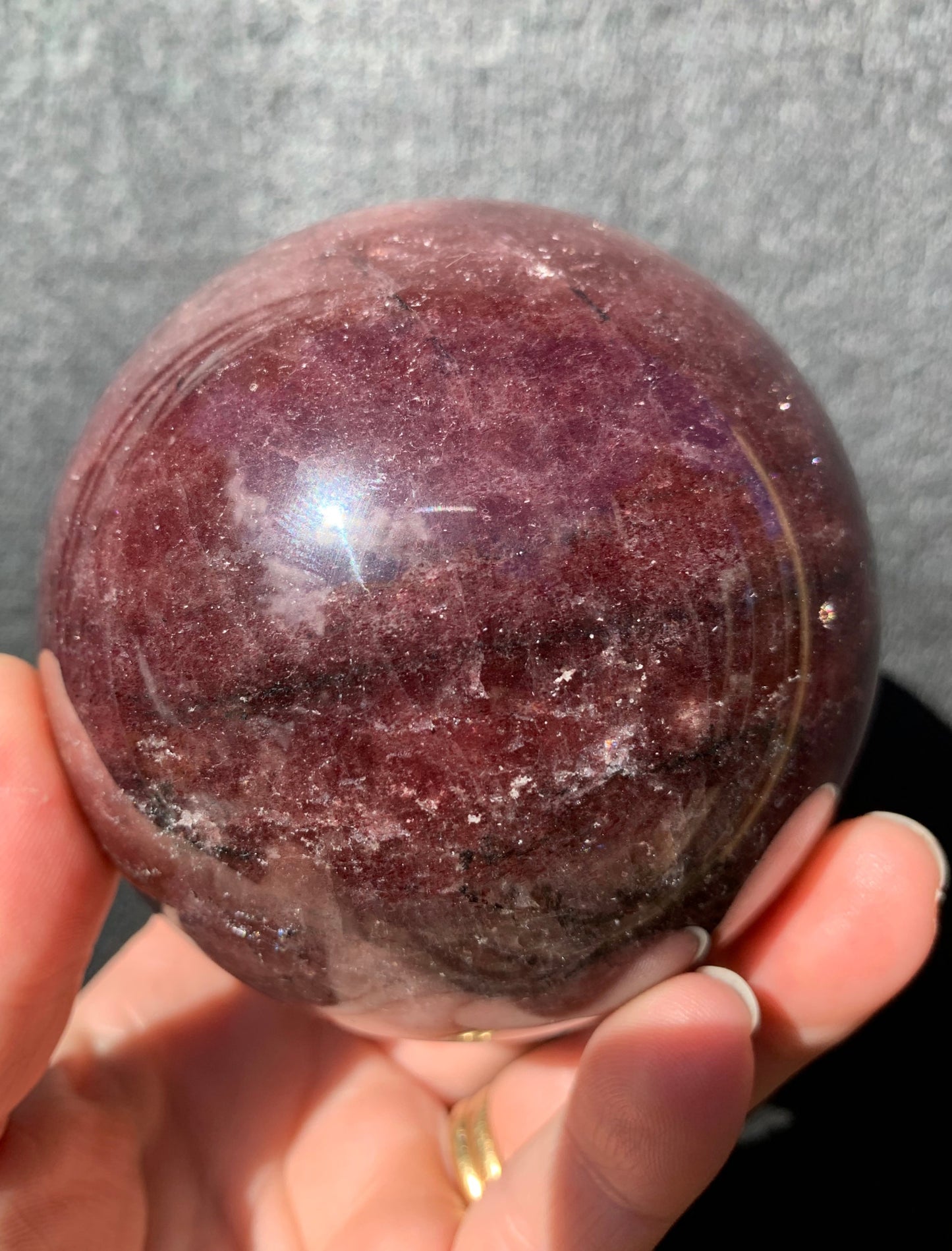 Tanzberry Quartz Sphere