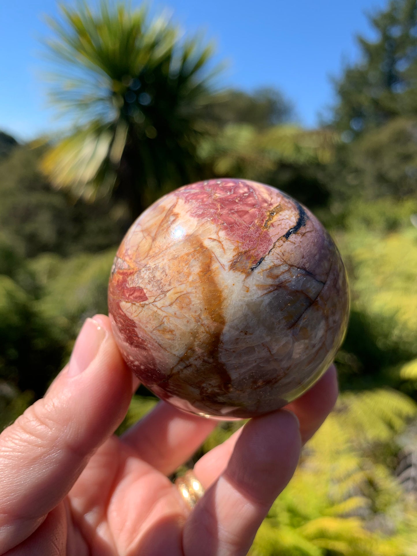 Cherry Creek Jasper Sphere