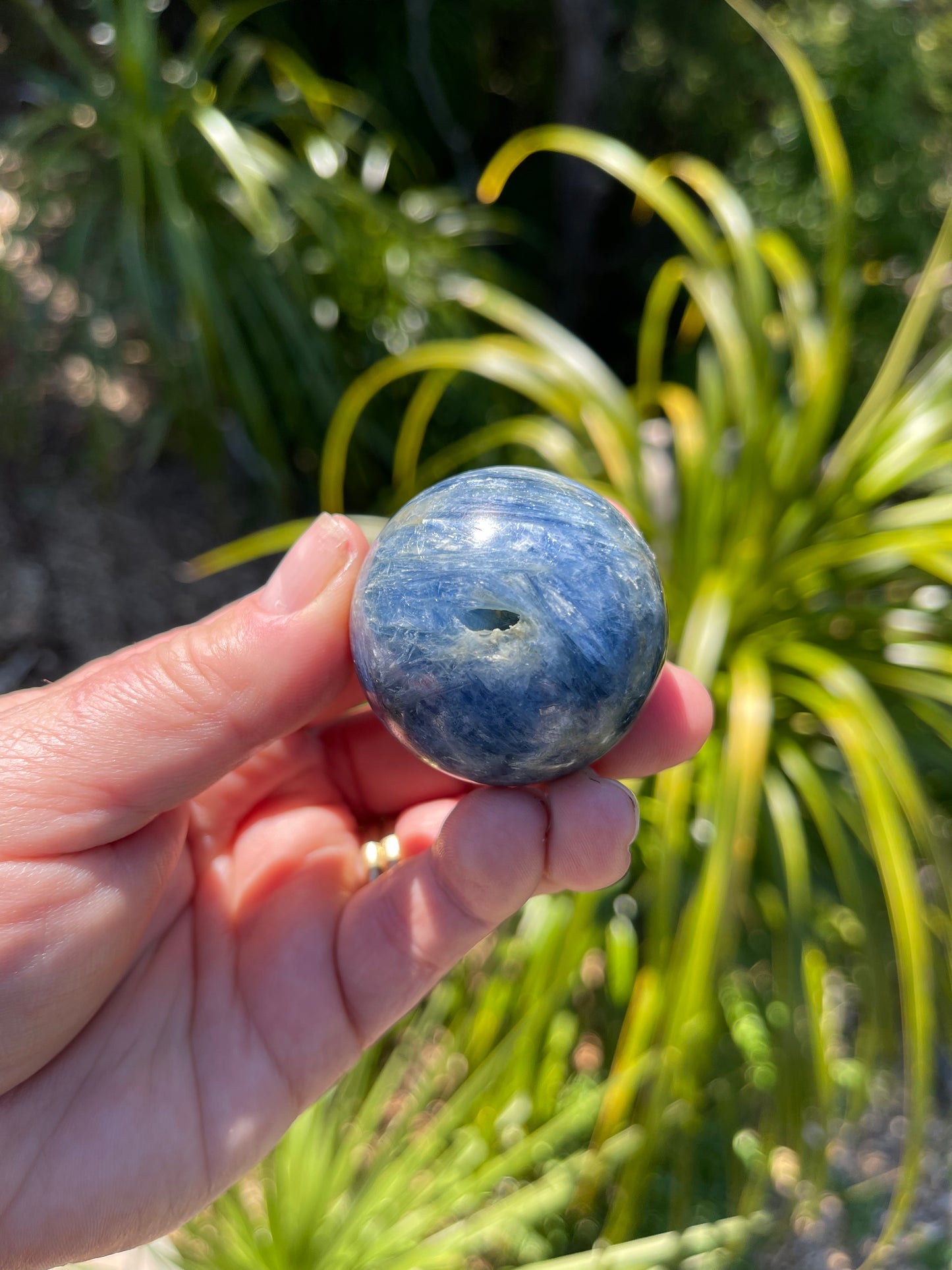 Blue Kyanite Sphere