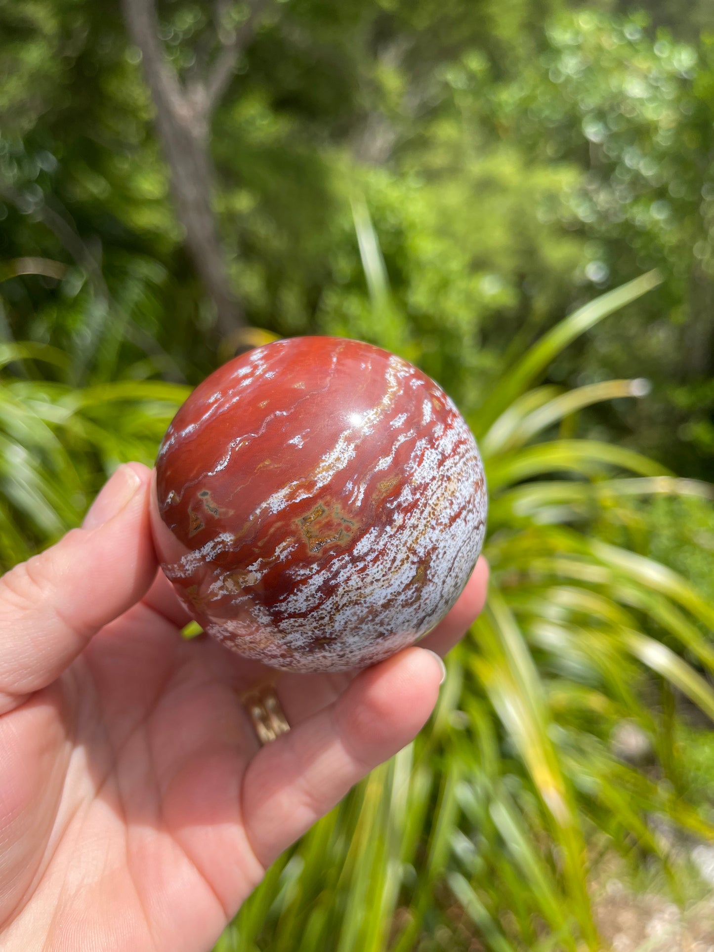 Ocean Jasper Sphere