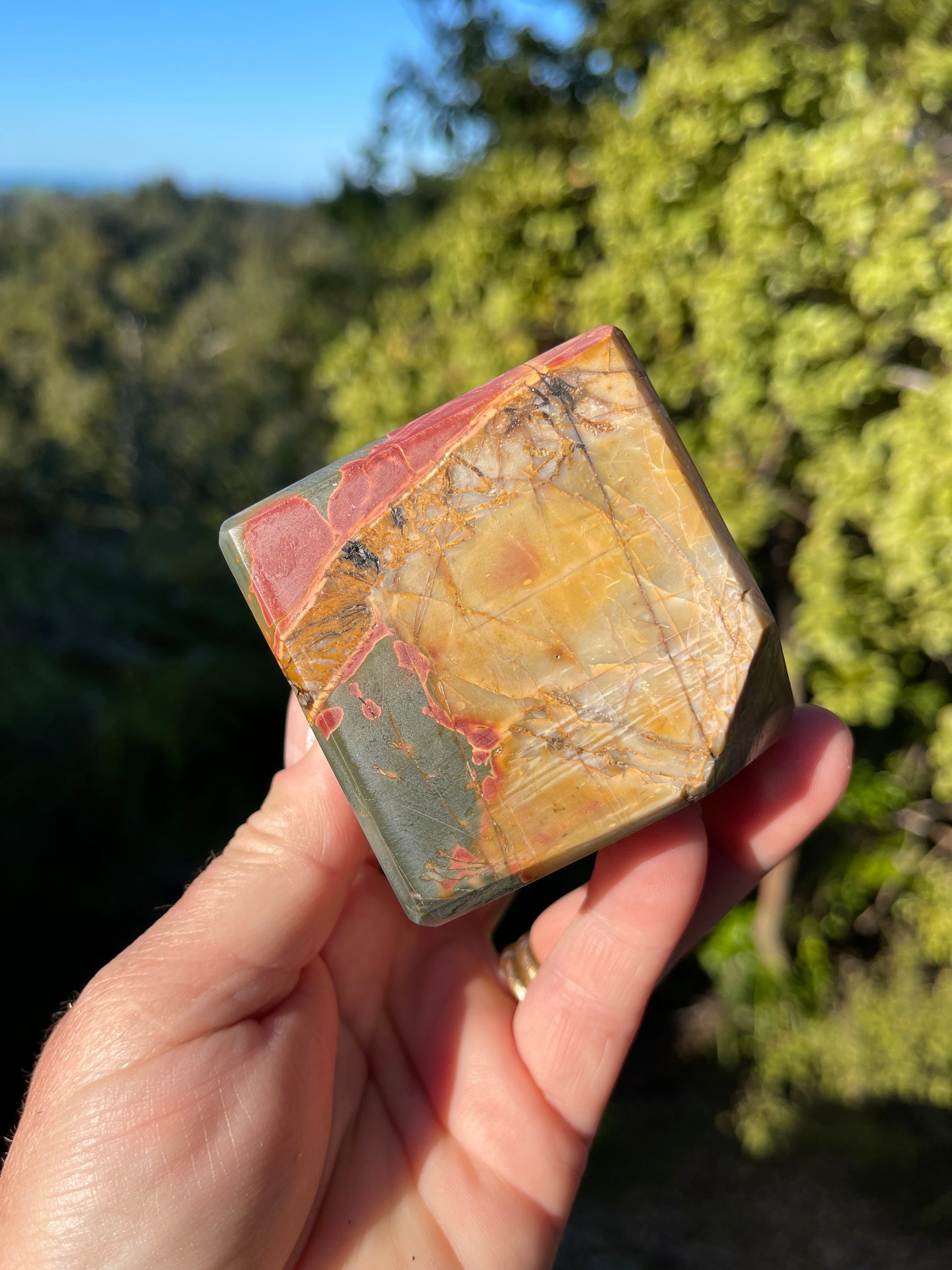 Cherry Creek Jasper Large Cube